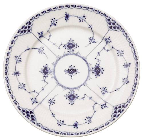 Musselmalet Halbspitze, Extra flachTeller, Royal Copenhagen 25cm