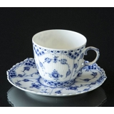 Musselmalet Vollspitze, Kaffeetasse Nr. 1/1035 oder 071, Inhalt 16 cl., Royal Copenhagen
