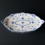 Musselmalet Vollspitze, ovale Schale Nr. 1/1115 oder 349, Royal Copenhagen 24cm