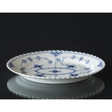 Musselmalet Vollspitze, ovale Servierplatte Nr. 1/1146 oder 372, Royal Copenhagen 25cm