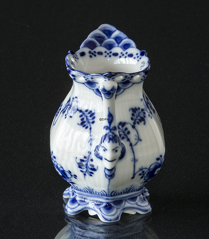 Musselmalet Vollspitze, Sahnekännchen Nr. 1/1031, Inhalt 7 cl., Royal Copenhagen