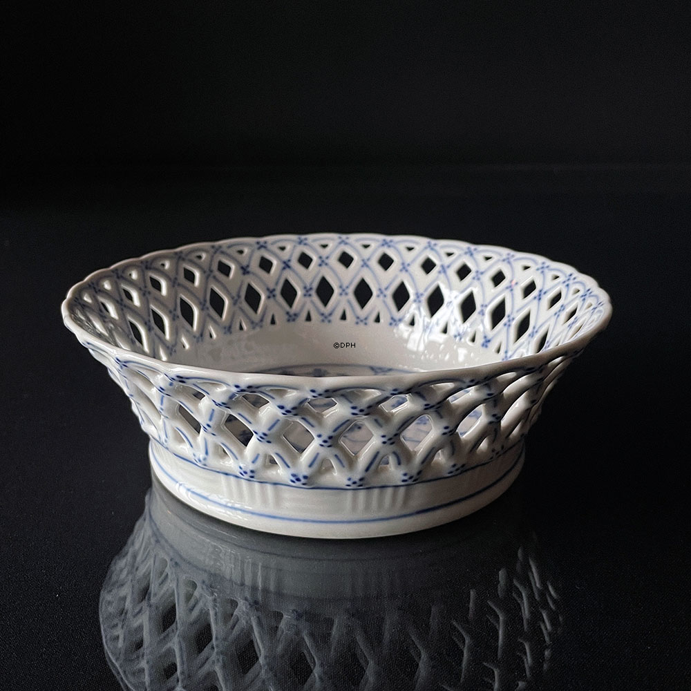 Musselmalet Vollspitze, kleine Obstschale 19cm Nr. 1/1054 oder 397, Royal Copenhagen