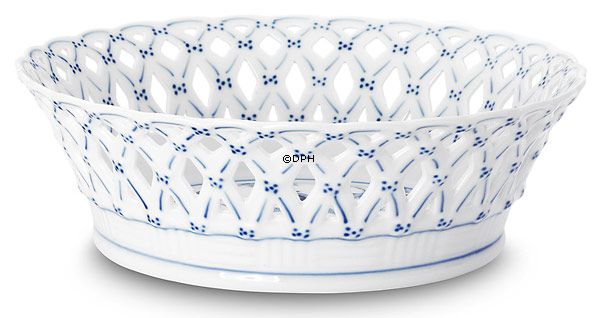 Musselmalet Vollspitze, kleine Obstschale 19cm Nr. 1/1054 oder 397, Royal Copenhagen