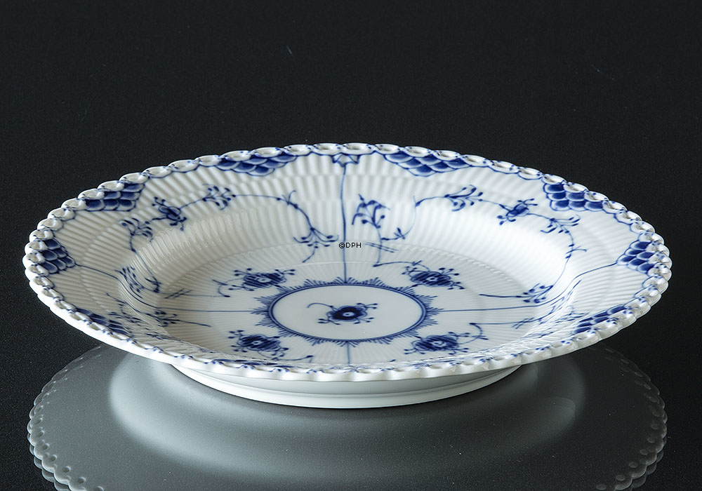 Musselmalet Vollspitze, Teller Nr. 1-1084 oder 625, Royal Copenhagen 25cm
