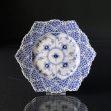 Musselmalet Vollspitze, Teller mit doppelter Spitzenbordüre Nr. 1/1144 oder 635, Royal Copenhagen