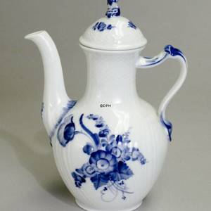 Blaue Blume, geschweift, Kaffeekanne | Nr. 1106123 | Alt. 10-1517 | DPH Trading
