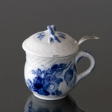 Blaue Blume, Geschweift Senfglas Nr. 10/1594 oder 198, Royal Copenhagen