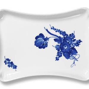 Blue Flover, geschweift, Tablett für Zuckerdose und Sahnekännchen, Royal Copenhagen | Nr. 1106364 | Alt. 10-1694 | DPH Trading