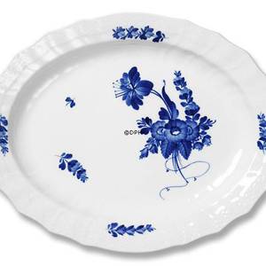 Blaue Blume, geschweifte, ovale Servierschale 31 cm | Nr. 1106374 | Alt. 10-1555 | DPH Trading