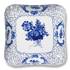 Blaue Blume, geschweift, quadratische Kuchenplatte mit durchbrochenem Rand, Royal Copenhagen ø23cm | Nr. 1106419 | Alt. 10-1523 | DPH Trading