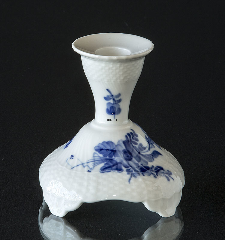 Blaue Blume, geschweift, Kerzenhalter Nr. 10/1711 oder 503, Royal Copenhagen