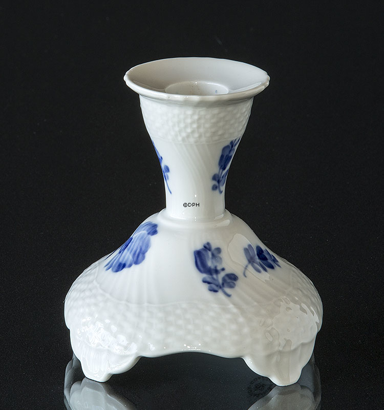 Blaue Blume, geschweift, Kerzenhalter Nr. 10/1711 oder 503, Royal Copenhagen
