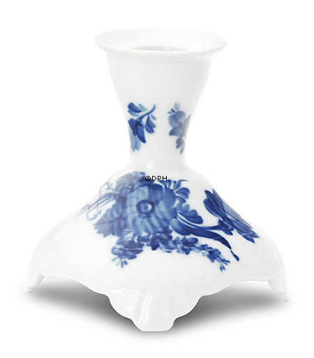 Blaue Blume, geschweift, Kerzenhalter Nr. 10/1711 oder 503, Royal Copenhagen