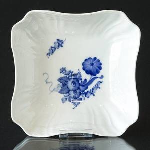 Blaue Blume, geschweift, quadratische Salatschüssel ø21cm | Nr. 1106576 | Alt. 10-1522 | DPH Trading