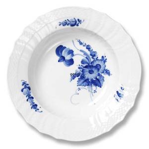 Blaue Blume, geschweift, Kompottplatte ø14cm | Nr. 1106601 | Alt. 10-1619 | DPH Trading
