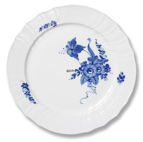 Blaue Blume, geschweift, Teller 19cm Nr. 10/1645 oder 619, Royal Copenhagen