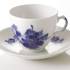 Blaue Blume, glatt, Espressotasse und Untertasse, Royal Copenhagen | Nr. 1107059 | Alt. 10-8046 | DPH Trading