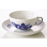 Blaue Blume, glatt, Teetasse Nr. 10/8049 oder 080, Royal Copenhagen