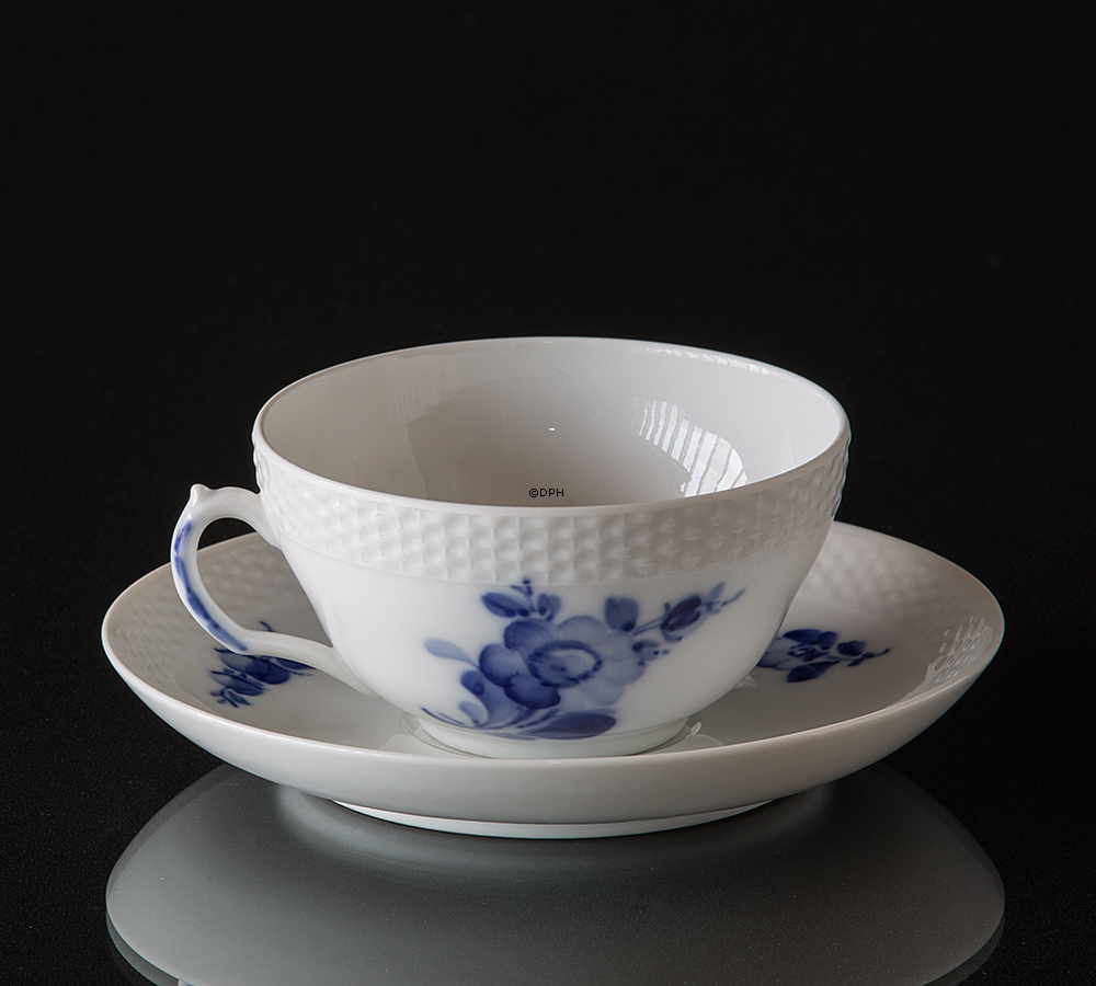 Blaue Blume glatt Teetasse, groß Nr. 10/8269 oder 083, Royal Copenhagen