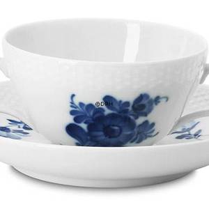 Blaue Blume, glatt, Suppentasse, klein, ohne Deckel, Royal Copenhagen | Nr. 1107102 | Alt. 10-8282 | DPH Trading