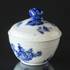 Blaue Blume, glatt, kleine Zuckerdose mit Deckel, Royal Copenhagen | Nr. 1107153 | Alt. 10-8081 | DPH Trading