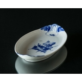 Blaue Blume, glatt, ovale Schale Nr. 10/8124 oder 353, Royal Copenhagen 25cm