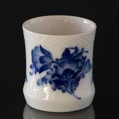 Blaue Blume, glatt, Tasse/Vase