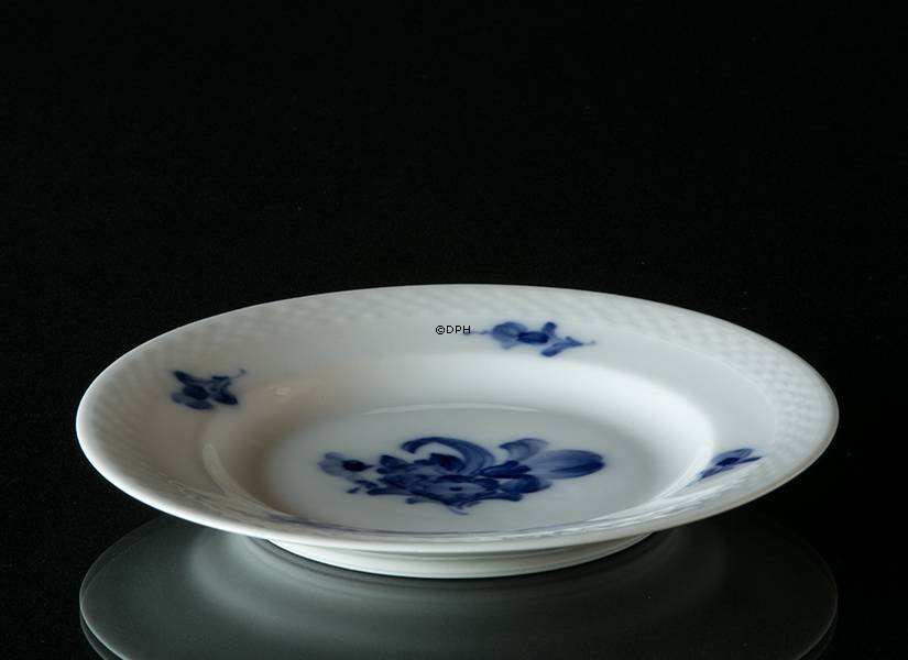 Blaue Blume, glatt, Teller 17.5cm Nr. 10/8093 oder 617