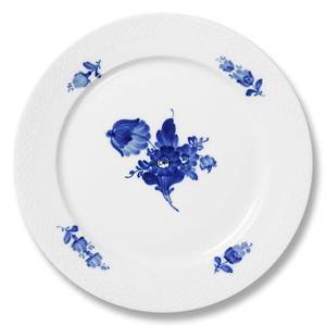 Blaue Blume, glatt, Teller, Royal Copenhagen ø19cm | Nr. 1107620 | DPH Trading
