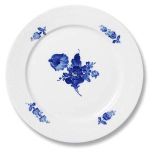 Blaue Blume, glatt, Essteller ø21cm | Nr. 1107622 | DPH Trading
