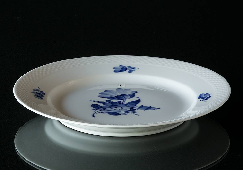 Blaue Blume glatt, Essteller 25,5 cm Nr. 10/8097 oder 624