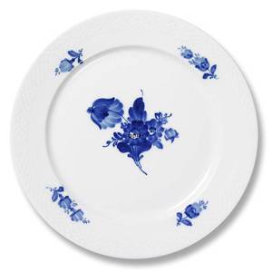 Blaue Blume, glatt, Essteller ø27cm | Nr. 1107627 | DPH Trading