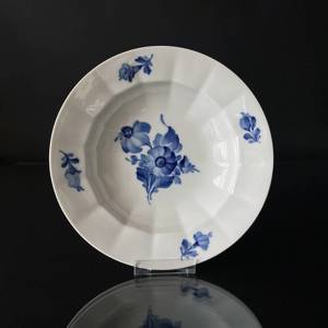Blaue Blume, eckig, Suppenteller, Royal Copenhagen 22cm | Nr. 1108604 | Alt. 10-8547 | DPH Trading
