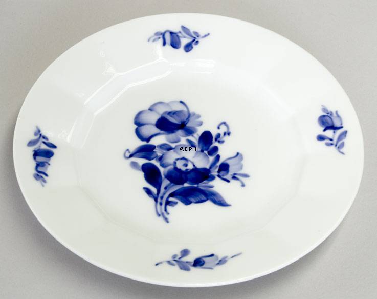 Blaue Blume, eckig, Teller 17cm Nr. 10/8518 oder 617, Royal Copenhagen