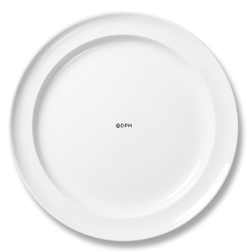 Weißer Pot, Teller 16cm Nr. 615, Royal Copenhagen