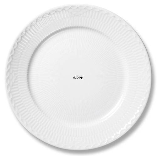 Weiße Halbspitze Essteller 15cm Nr. 615, Royal Copenhagen