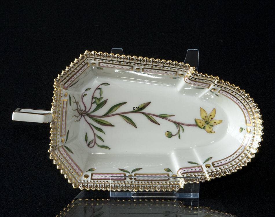 Flora Danica rechteckige Schale, Royal Copenhagen