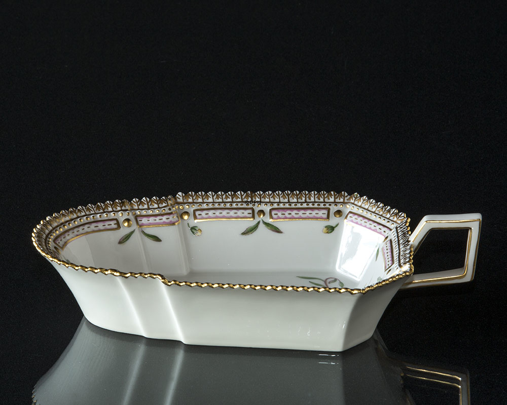 Flora Danica rechteckige Schale, Royal Copenhagen