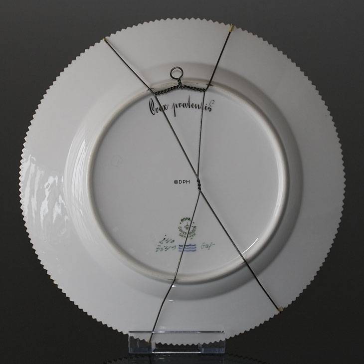 Fauna Danica Jagdgeschirr, Vogelteller mit Rebhuhn, Royal Copenhagen