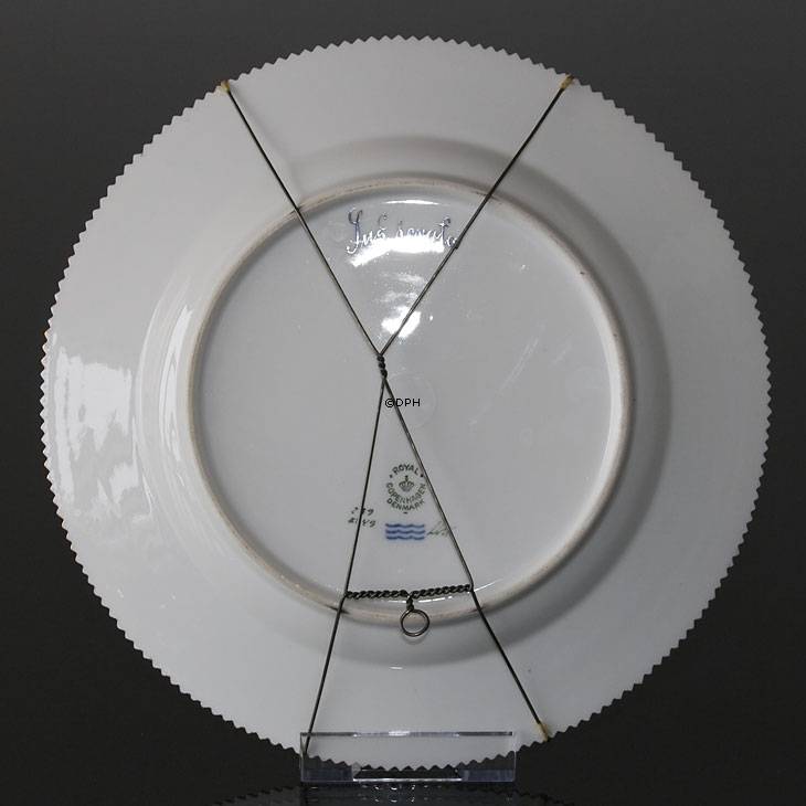 Fauna Danica Jagdgeschirr Teller mit Wildschwein, Royal Copenhagen