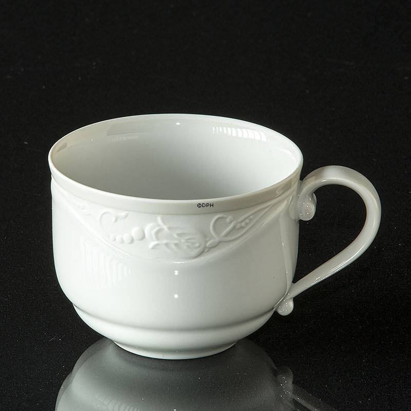 Weiße Magnolie Classic, White Magnolia Classic, Kaffeetasse mit Untertasse Nr. 071, Inhalt 19 cl, Royal Copenhagen