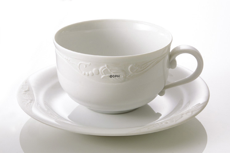 Weiße Magnolie Classic, White Magnolia Classic, Kaffeetasse mit Untertasse Nr. 071, Inhalt 19 cl, Royal Copenhagen