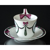 1989 Jingle Bells, Tasse mit Untertasse Royal Copenhagen