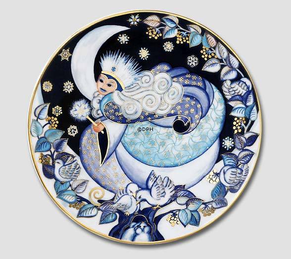 2004 Der Weihnachtsteller der Schneefeen, Königin Winter, Bing & Gröndahl