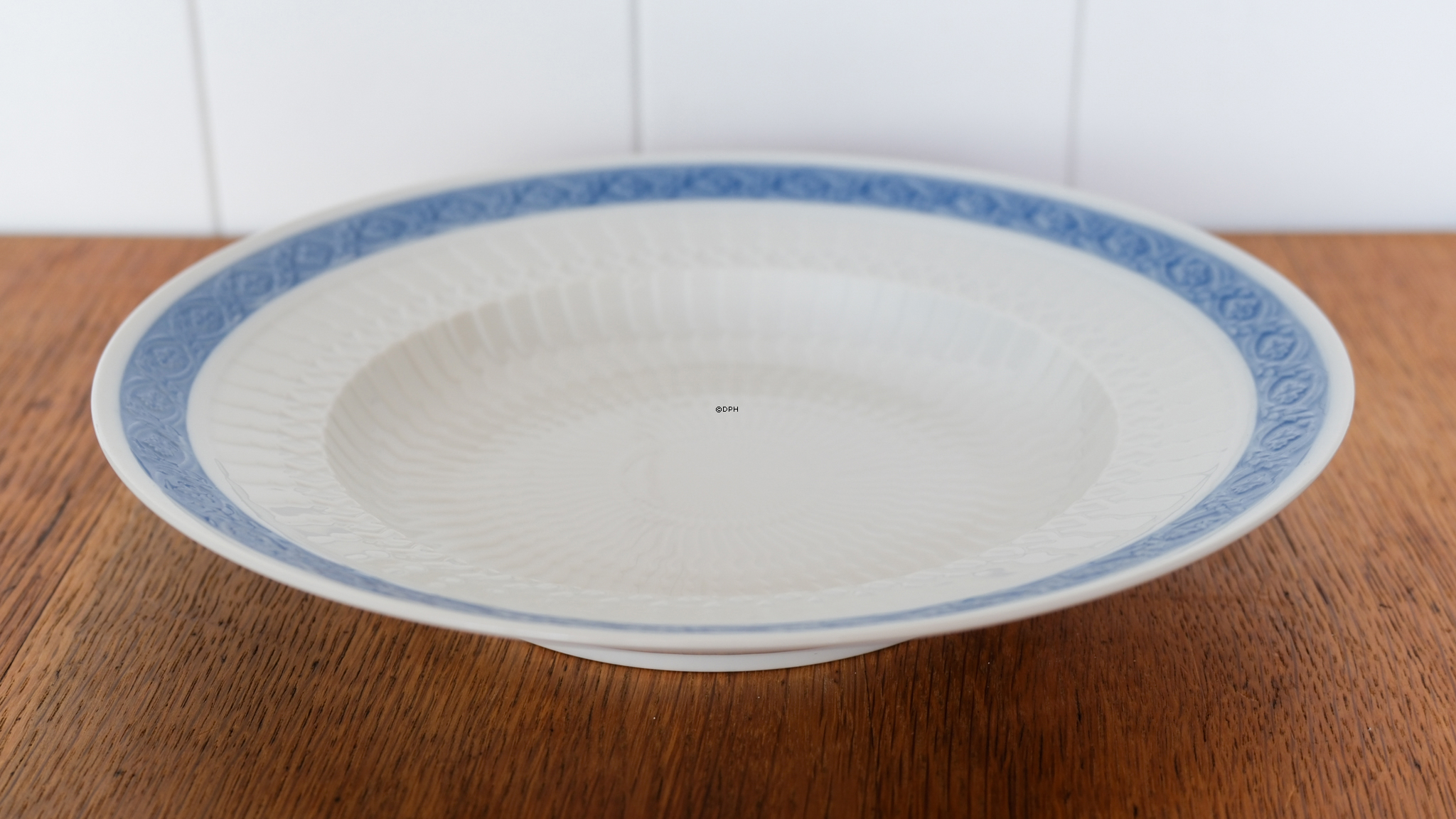 Blauer Fächer, Großer Suppenteller 25 cm Nr. 11514, Royal Copenhagen