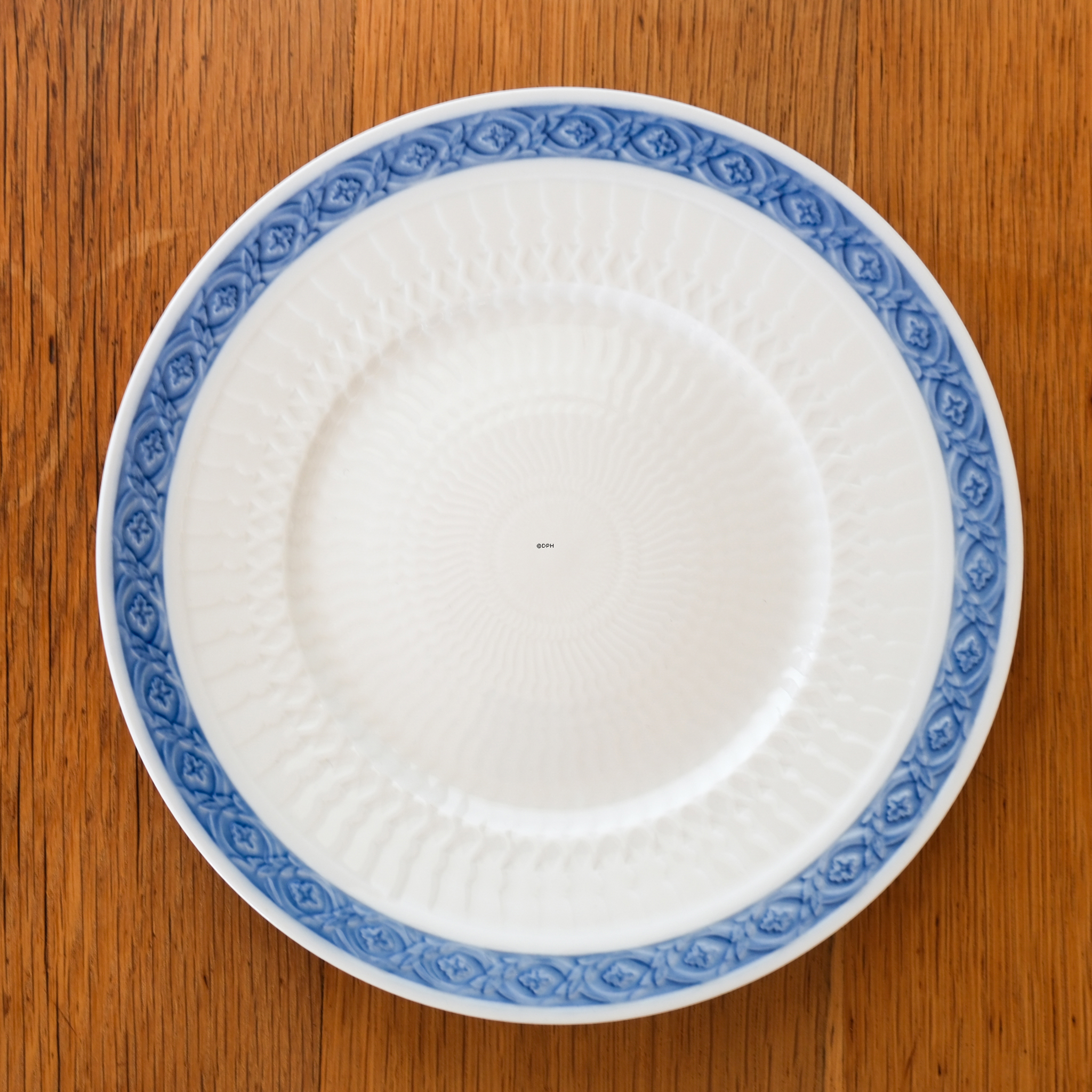 Blauer Fächer, Essteller 22 cm Nr. 11520, Royal Copenhagen