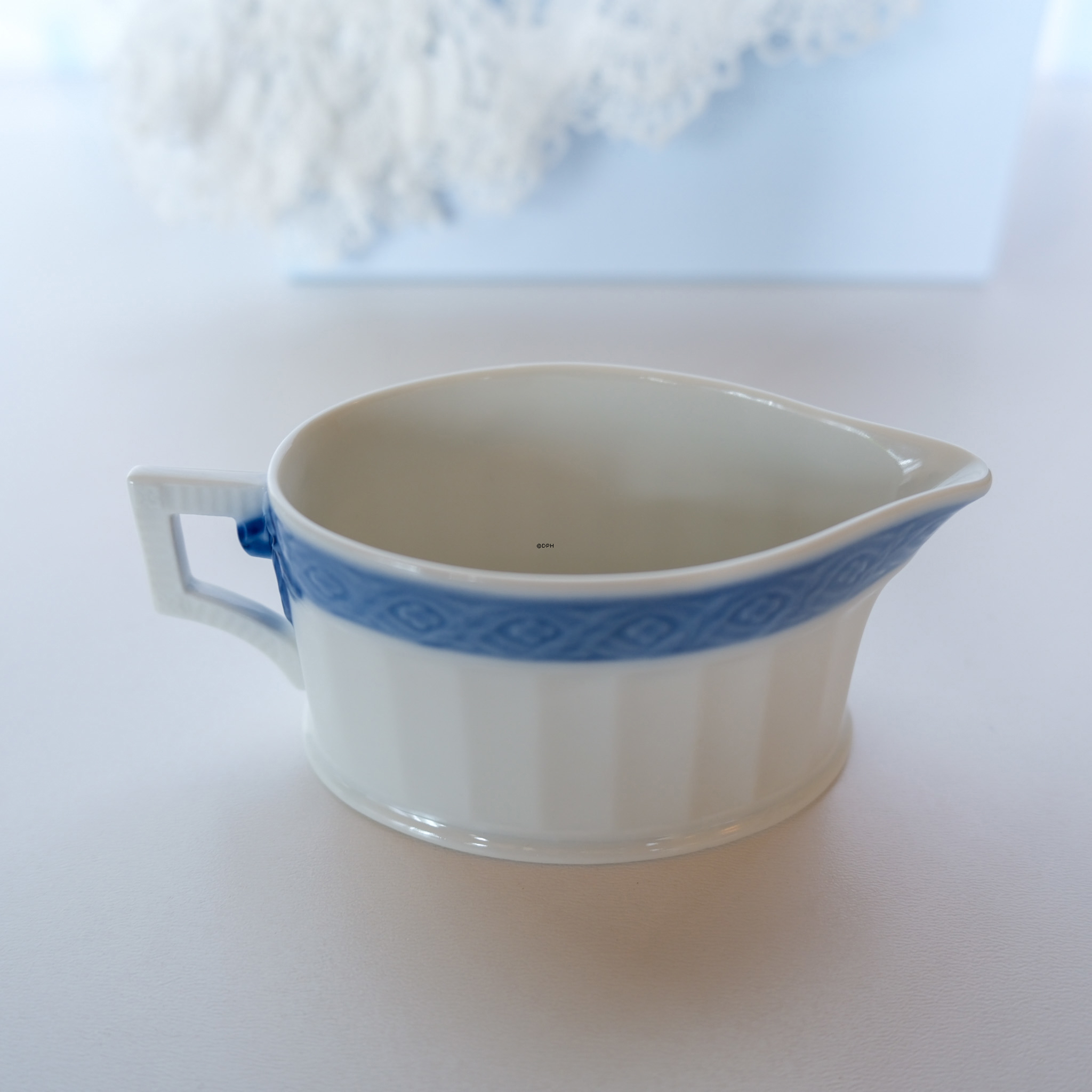 Fächer Blau Sahnekännchen Nr. 11541, Royal Copenhagen