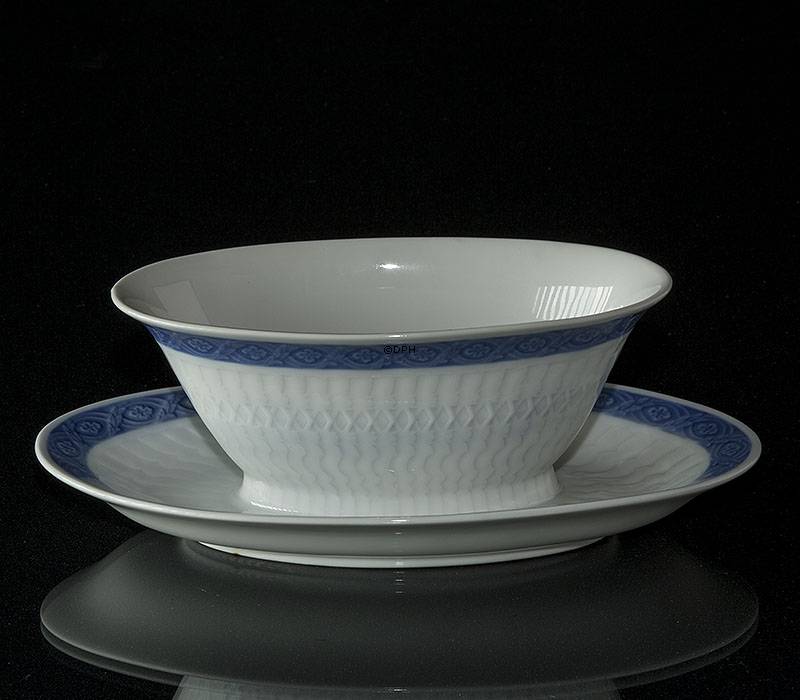 Fächer Blau Sauciere Royal Copenhagen