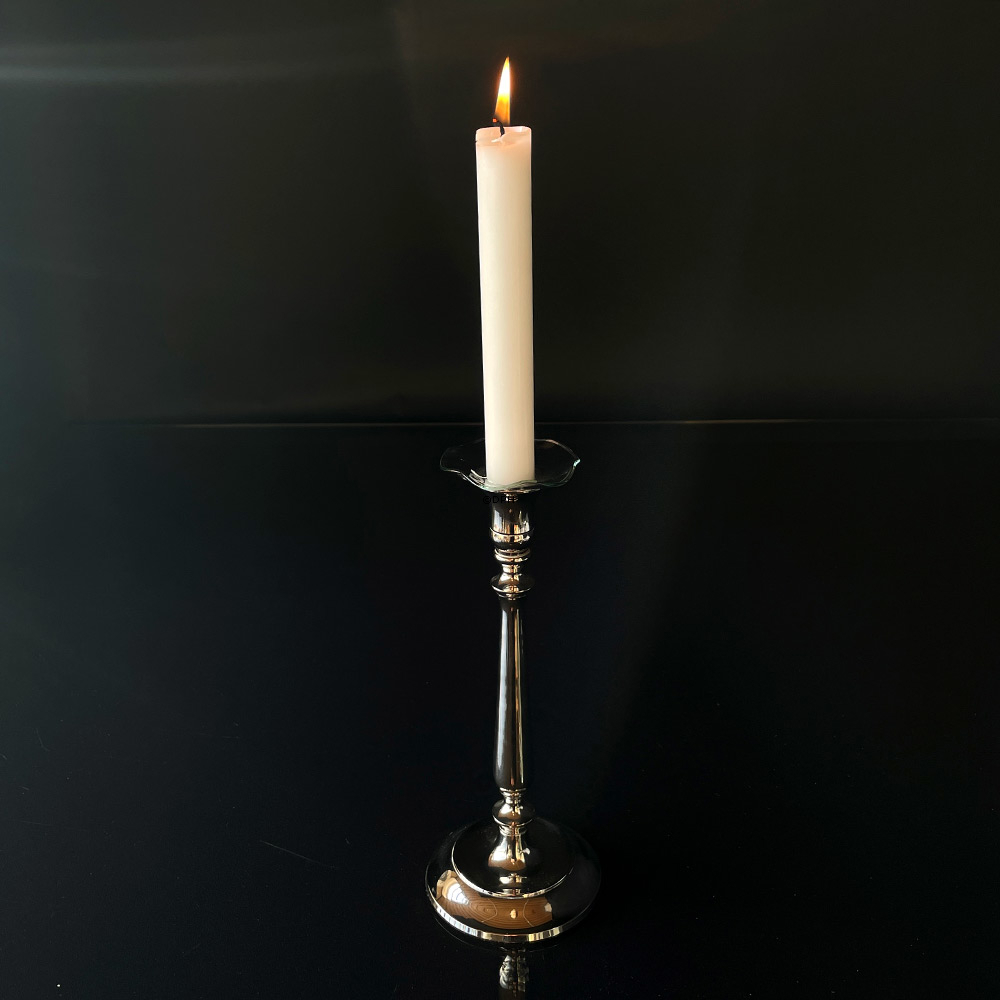 Kerzenring, Silber (Innenloch 2,5 cm)