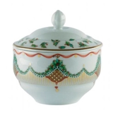 Christmas Joy, Bonbonniere, Zuckerdose mit Deckel Nr. 159, Inhalt 27 cl, Royal Copenhagen